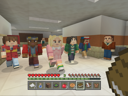 Minecraft Gets A Stranger Things Skin Pack