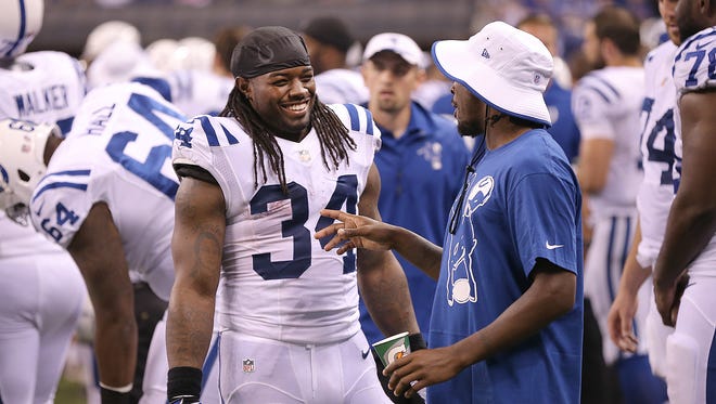 Will Trent Richardson being smiling more in 2014 than he did in a rough 2013?