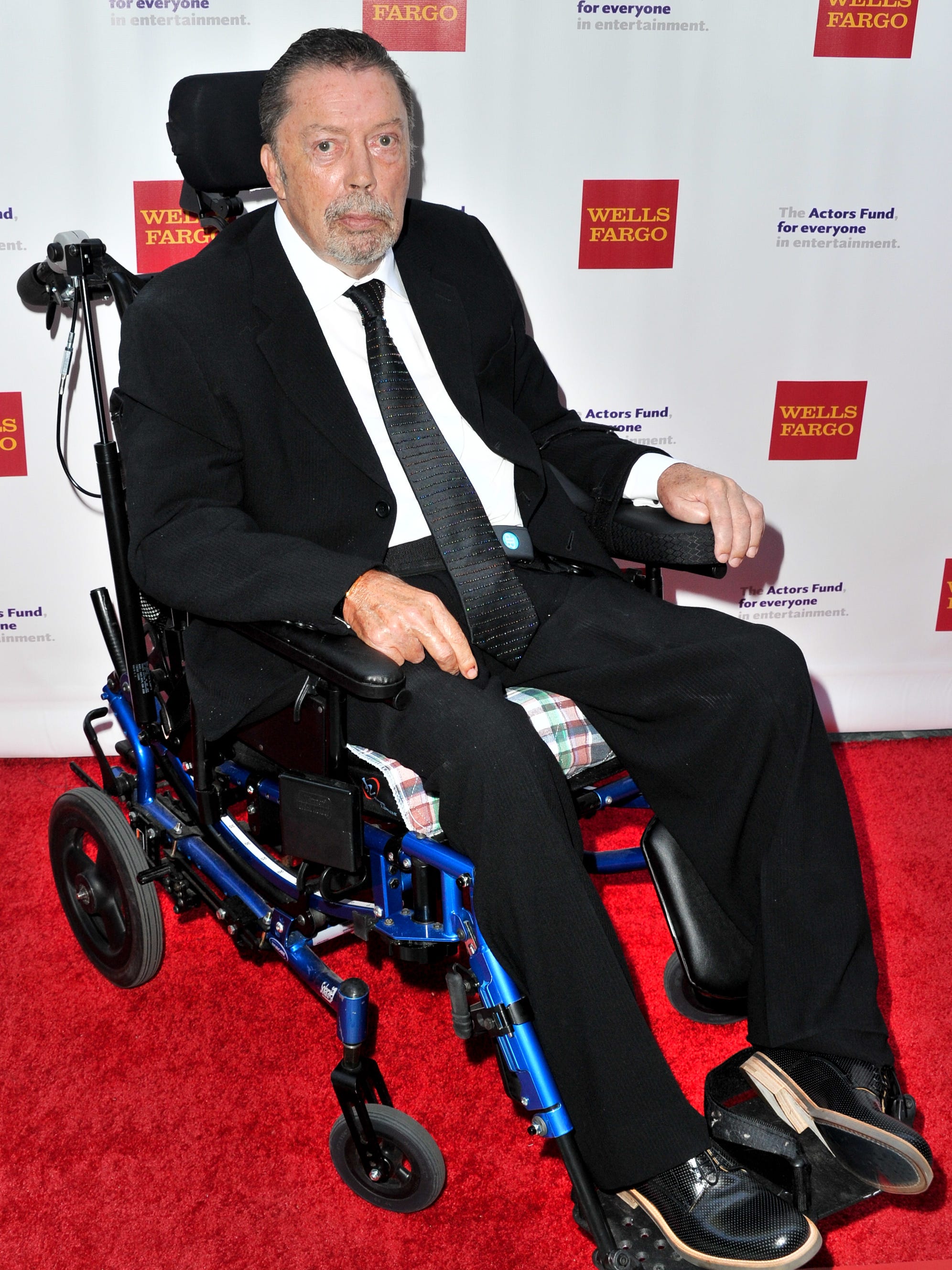 Tim Curry made his first public appearance in almost three years on