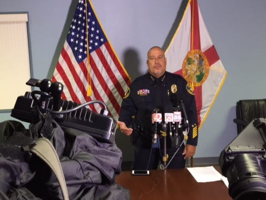 Cocoa Police Chief Mike Cantaloupe discusses charges against a group of teens accused of mocking and filming a man who was drowning in a pond.