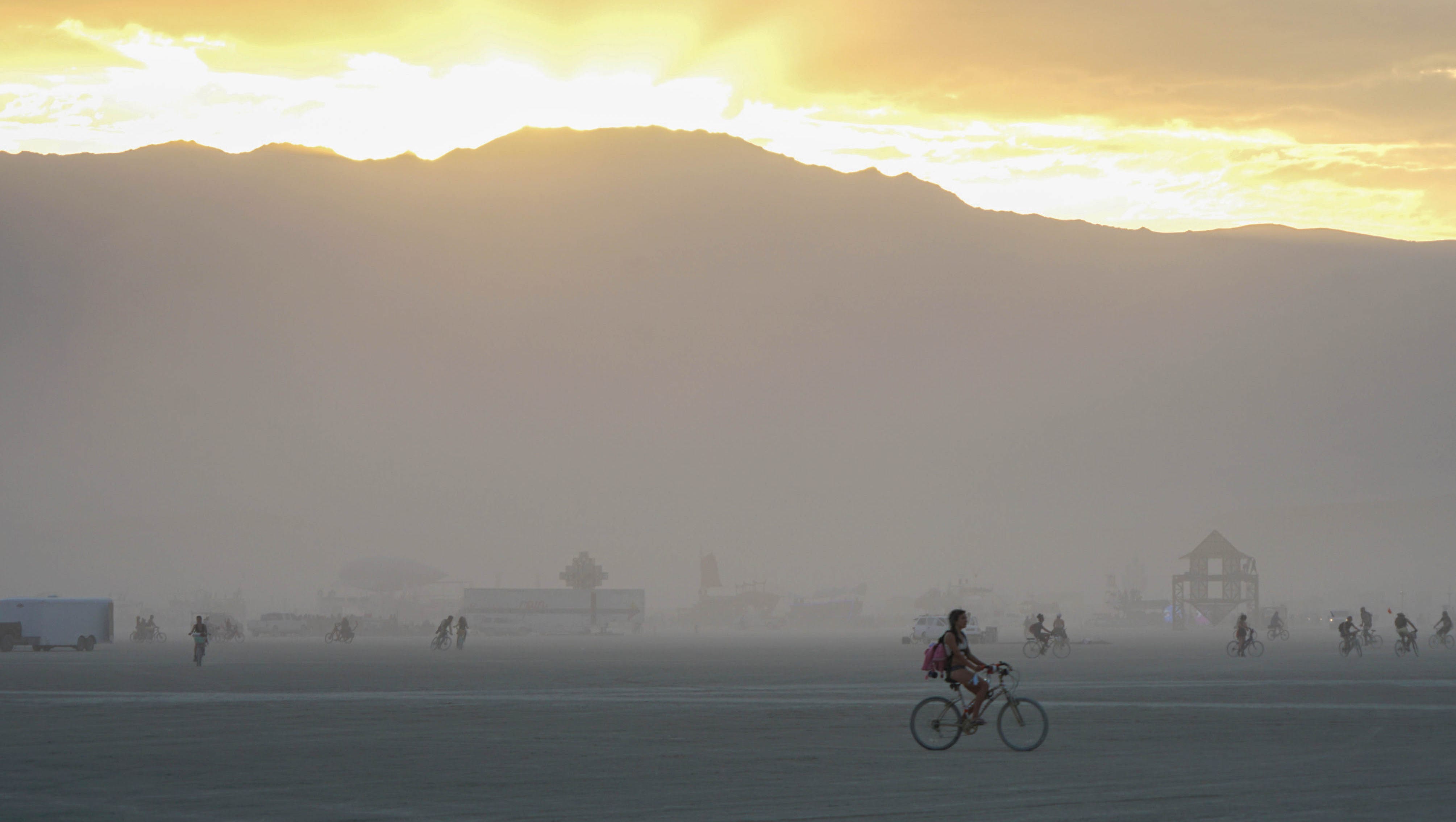 Check the weather Burning Man will be dusty and smoky