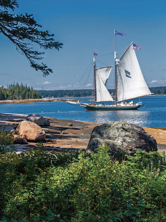 Maine windjammers let you dance with the wind