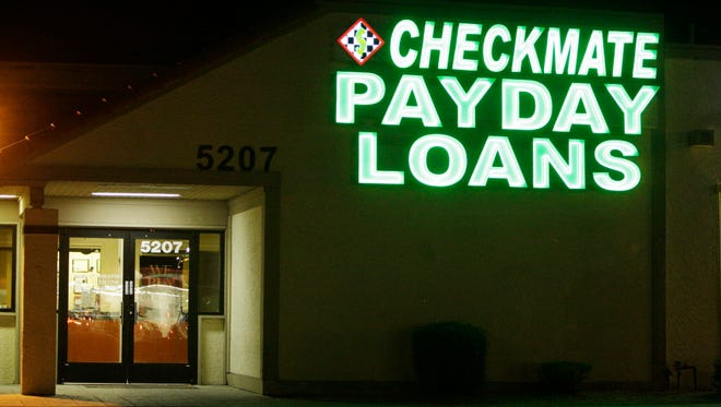 Payday lender in Phoenix on April 6, 2016.