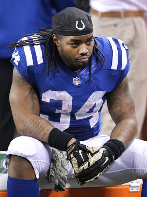 In 159 attempts this season Trent Richardson has rushed for 519 yards (a 3.3 yard-per-carry average) and three touchdowns.