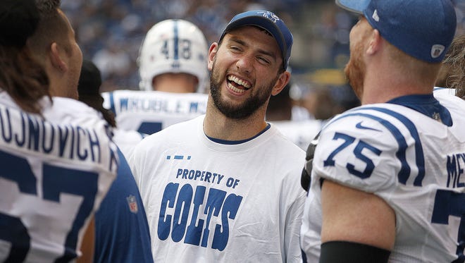 How much time will Andrew Luck miss, if any?