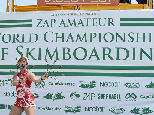A Circus Show was also part of the festival as Dewey Beach was the site of the Zap Amateur Skimboarding World Championships held on Aug. 9 and 10, 2014, with over 200 competitors from around the world competing in several divisions for the honors.