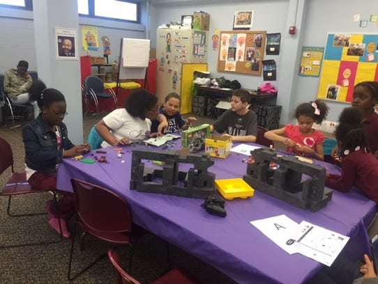 Members of the Children's Club at Cumberland County