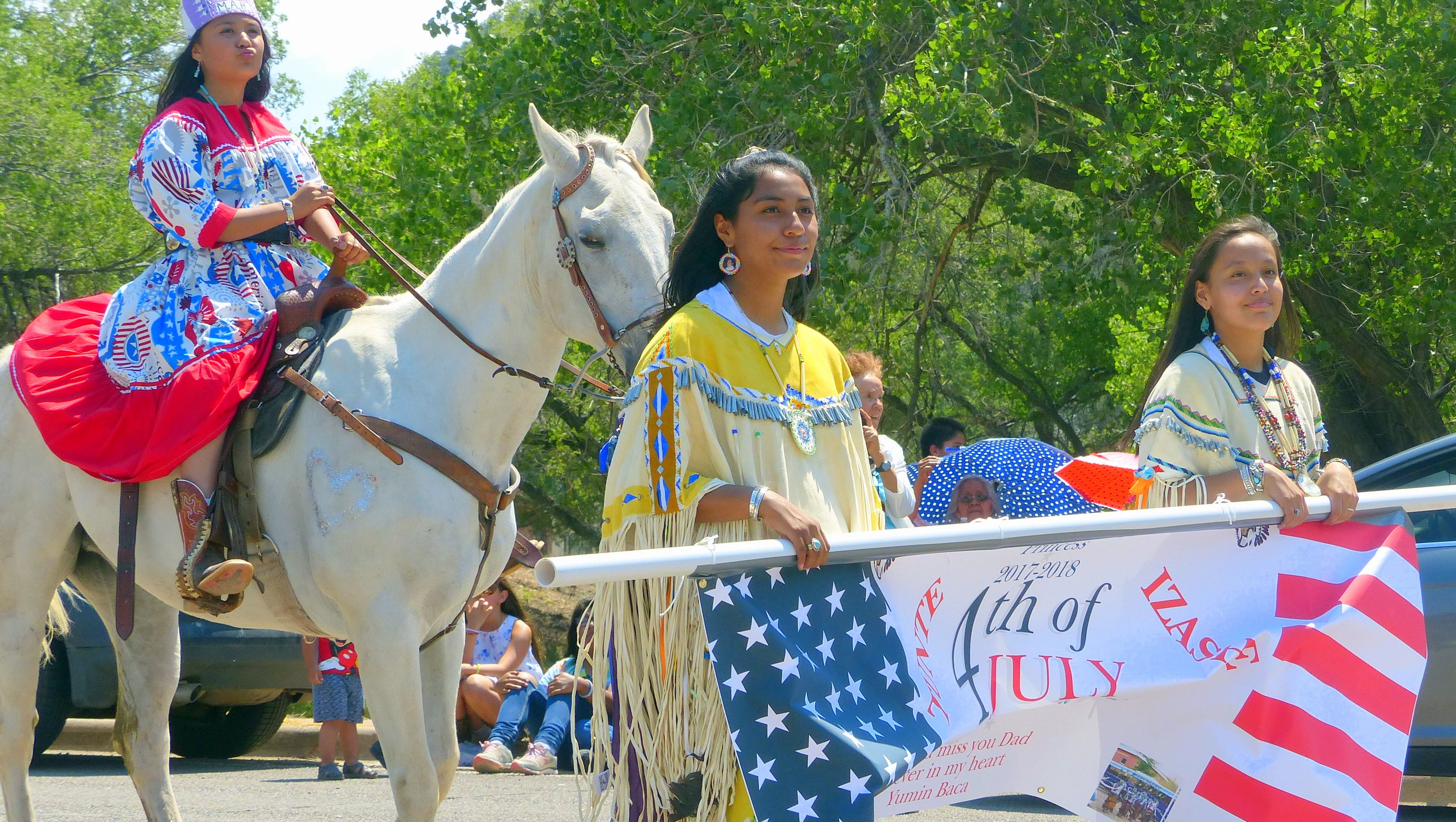 From fireworks to bareback riding, a parade and maidens, Mescalero's