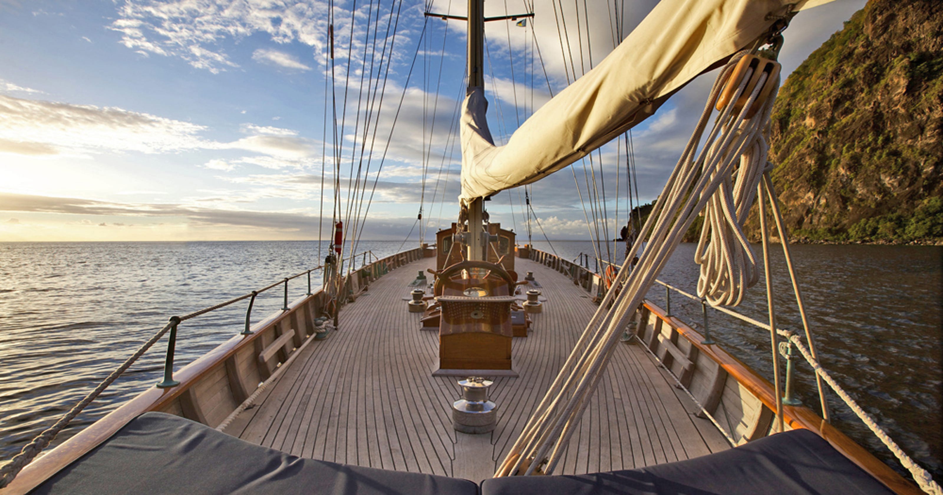 vintage wooden sailboats for sale