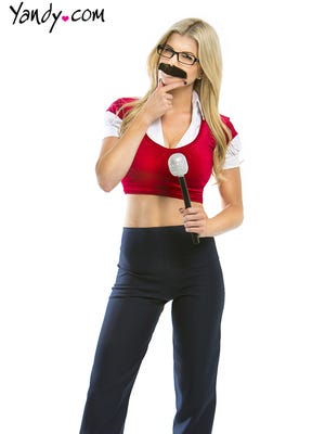 "Sexy Undecided Voter Costume" from yandy.com, $95.95