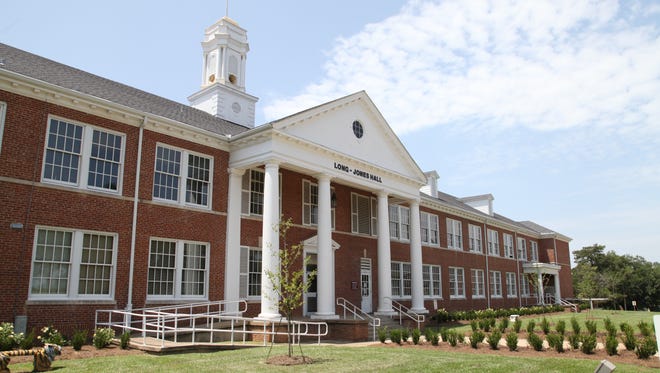 Long-Jones Hall on the campus of Grambling State University.