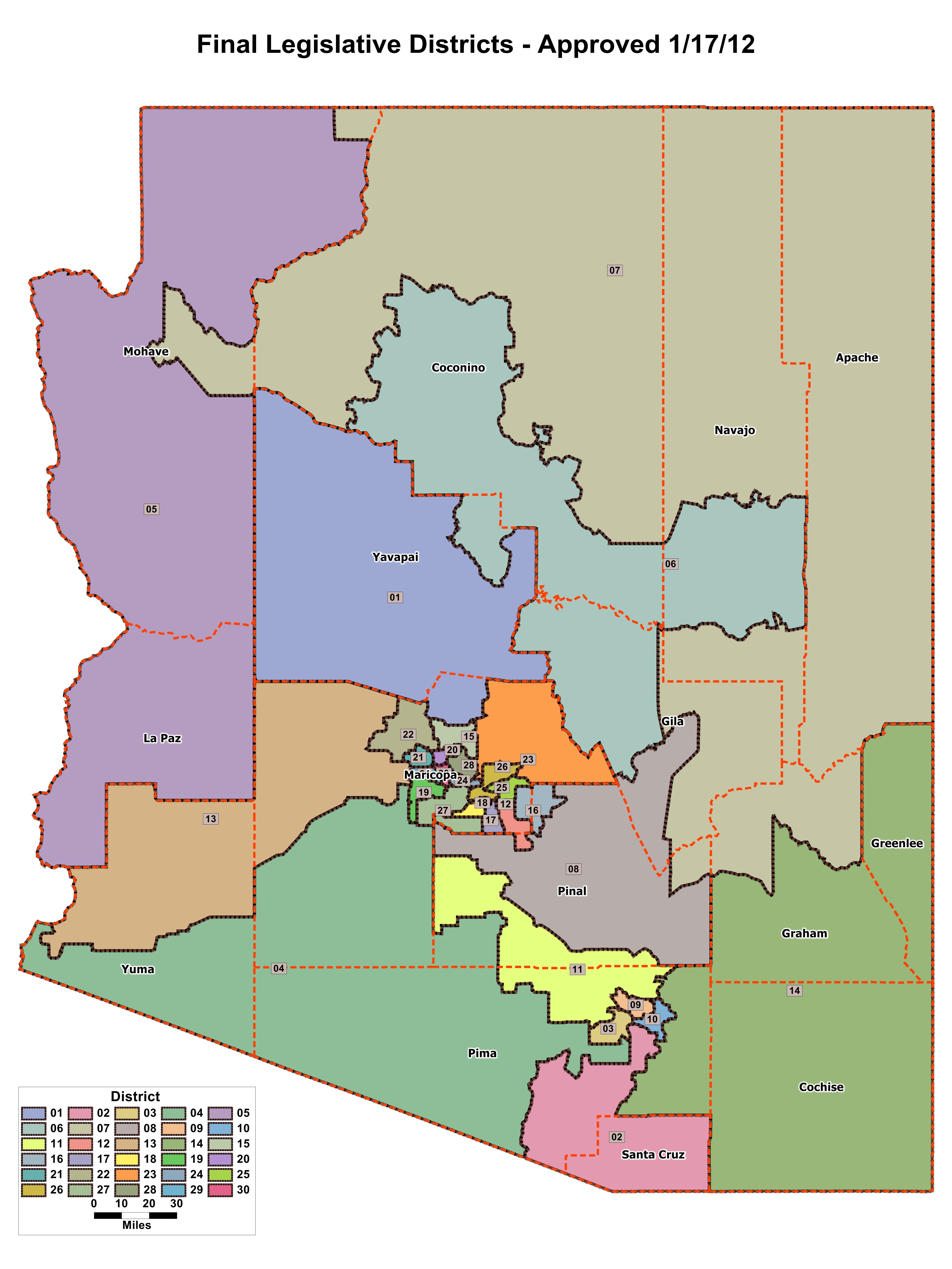 Gerrymandering In Arizona One Of The Least Skewed States In The U S