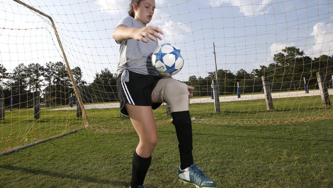 13 Year Old Soccer Player Overcomes Left Leg Amputation 13 Year Old Soccer Player Overcomes Left Leg Amputation