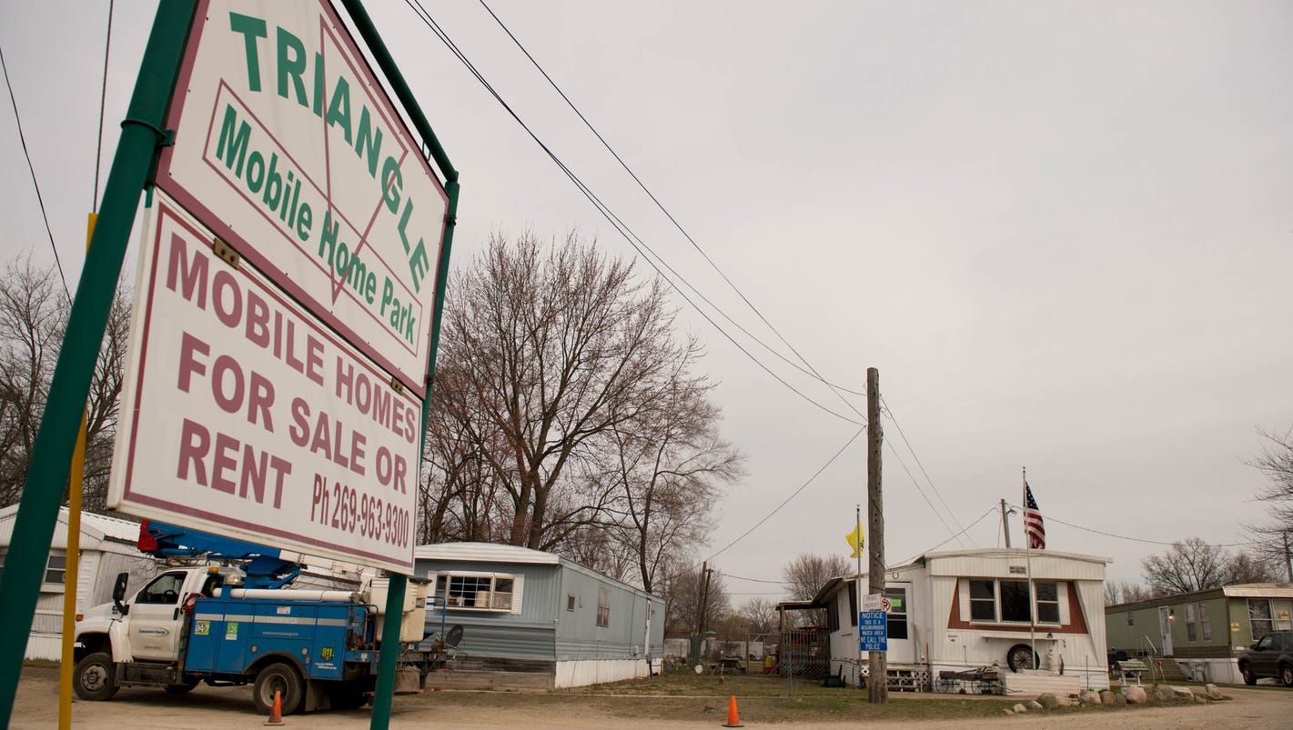 Two trailer parks days away from foreclosure