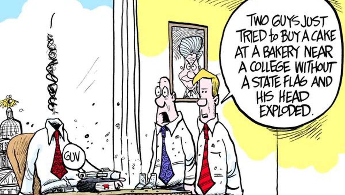 Editorial cartoons: Gay rights