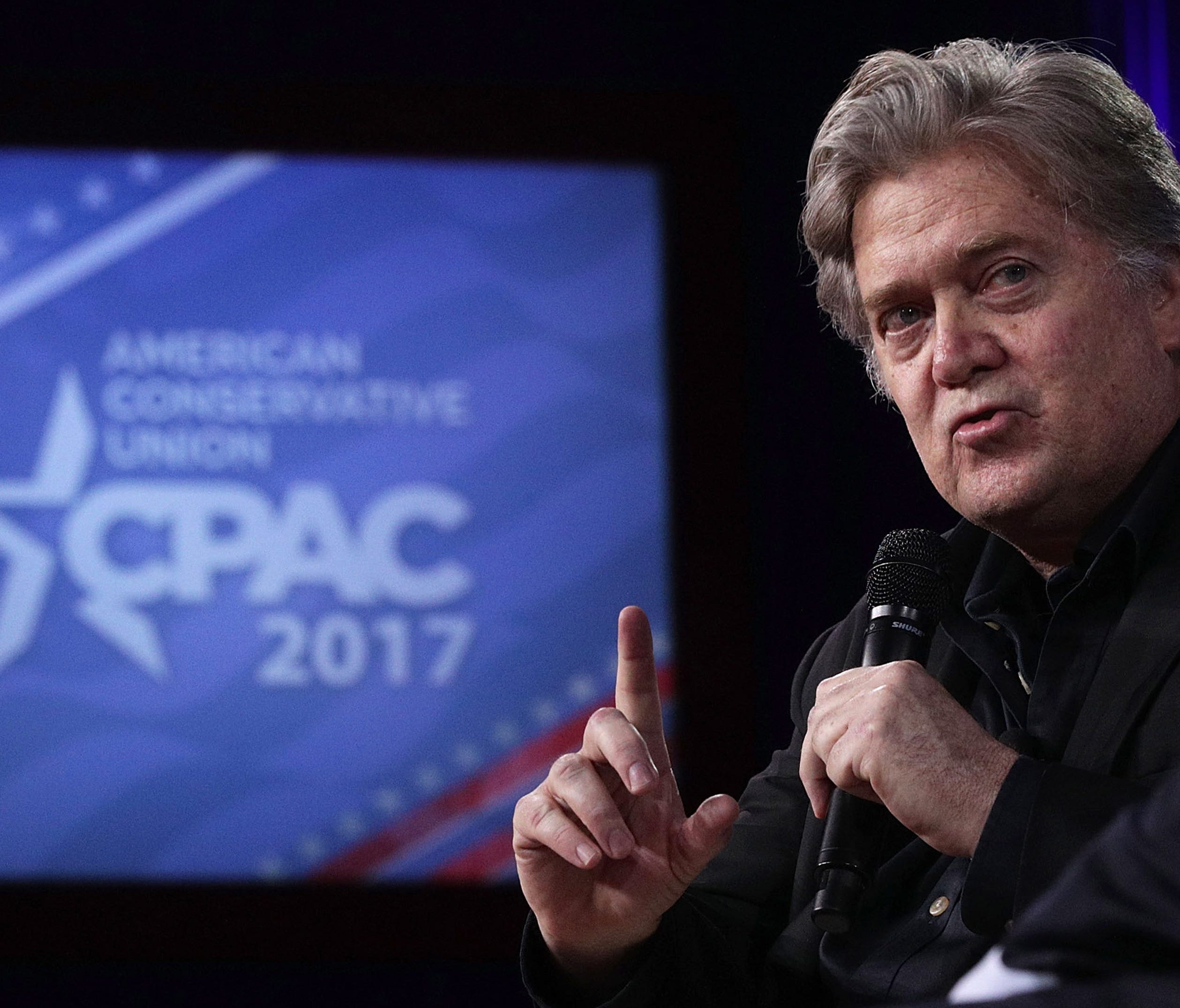 White House chief strategist Steve Bannon.