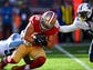 49ers tight end Garrett Celek (88) catches a pass in