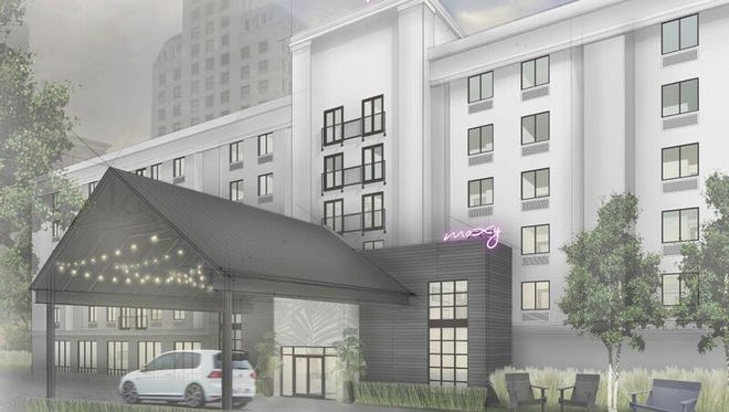 Summit Management Corp. will convert Sleep Inn Court Square into a Moxy Hotel by Marriott International.