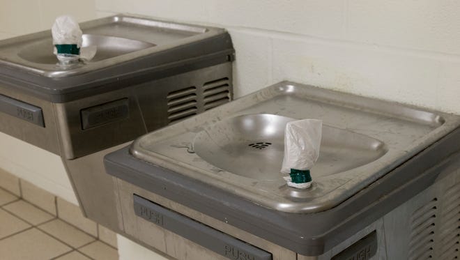Drinking fountains were earlier this year shut off at Ithaca High School and 11 other Ithaca City School District schools after water testing showed excessive lead levels in the buildings.