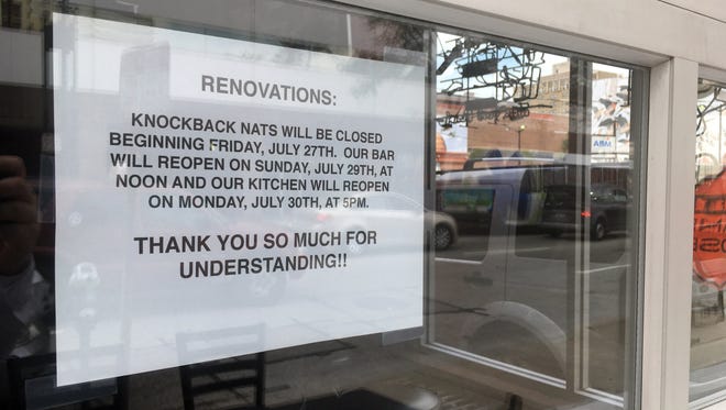 Downtown bar Knockback Nats closed for renovations during the same weekend as the Cincinnati Music Festival drawing accusations of racism.