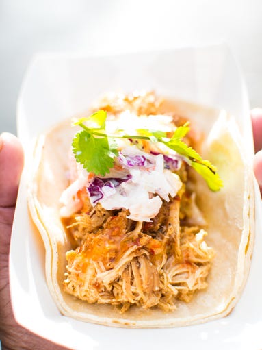 Tacos and sunshine at the Des Moines Register's Taco