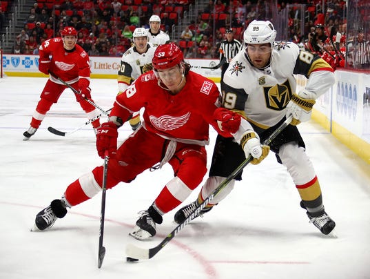 Vagas Golden Knights v Detroit Red Wings