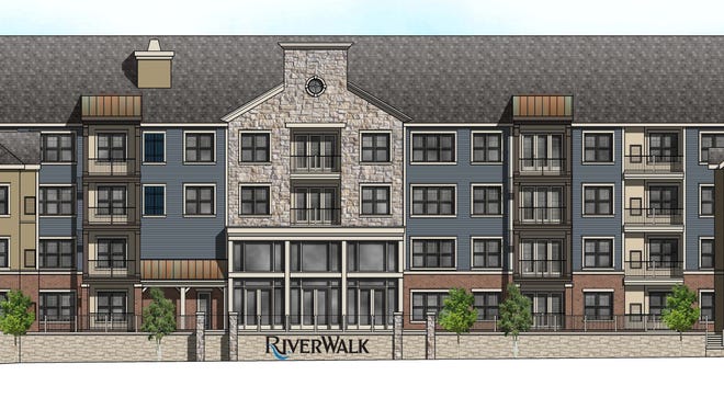 Riverwalk on the Falls has missed a construction completion deadline. The Menomonee Falls Village Board voted March 19 to push back the completion date from Dec. 31, 2017, to May 31, 2019. In return, the board can reduce by $100,000 the amount to be paid to the developers through a tax incremental financing agreement.