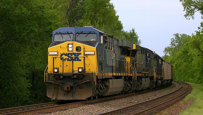 CSX freight train