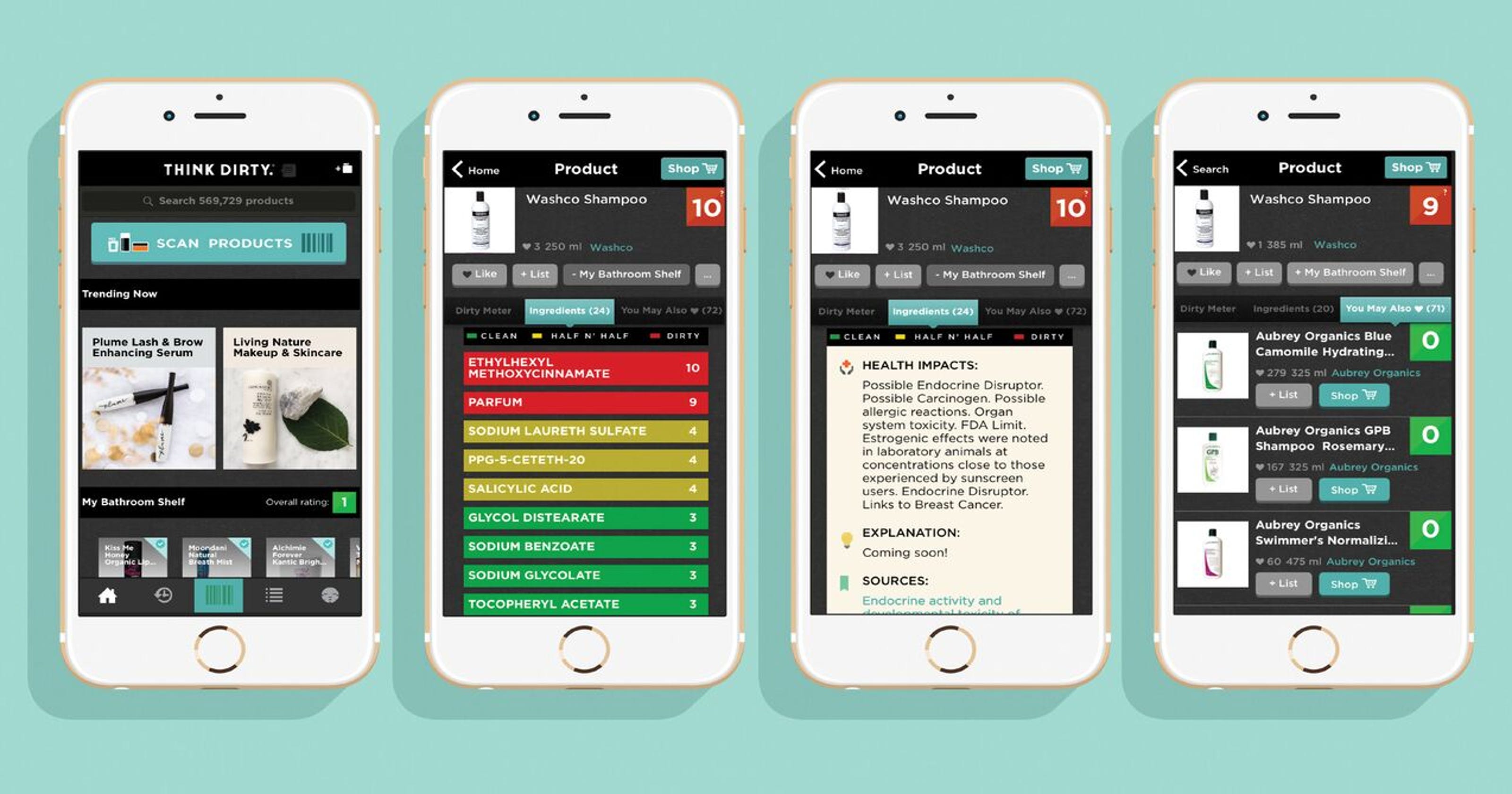 How dirty are you? Think Dirty app rates toxicity of everyday products