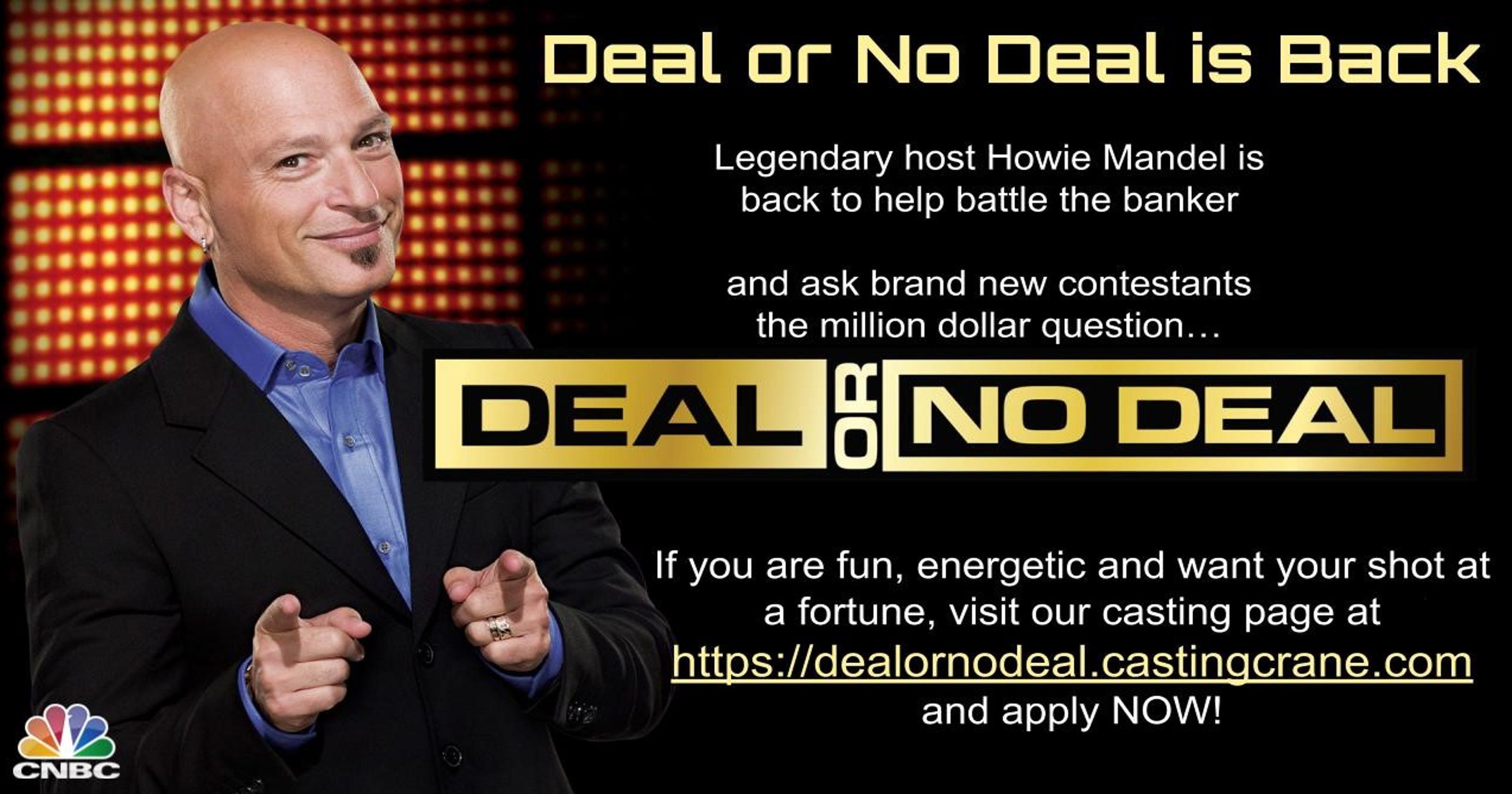 'Deal or No Deal' issues casting call in Otero County for show's revival