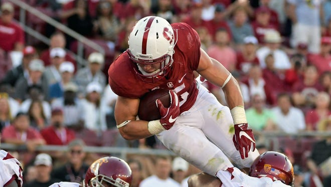 Former Stanford RB Christian McCaffrey is a four-down player.