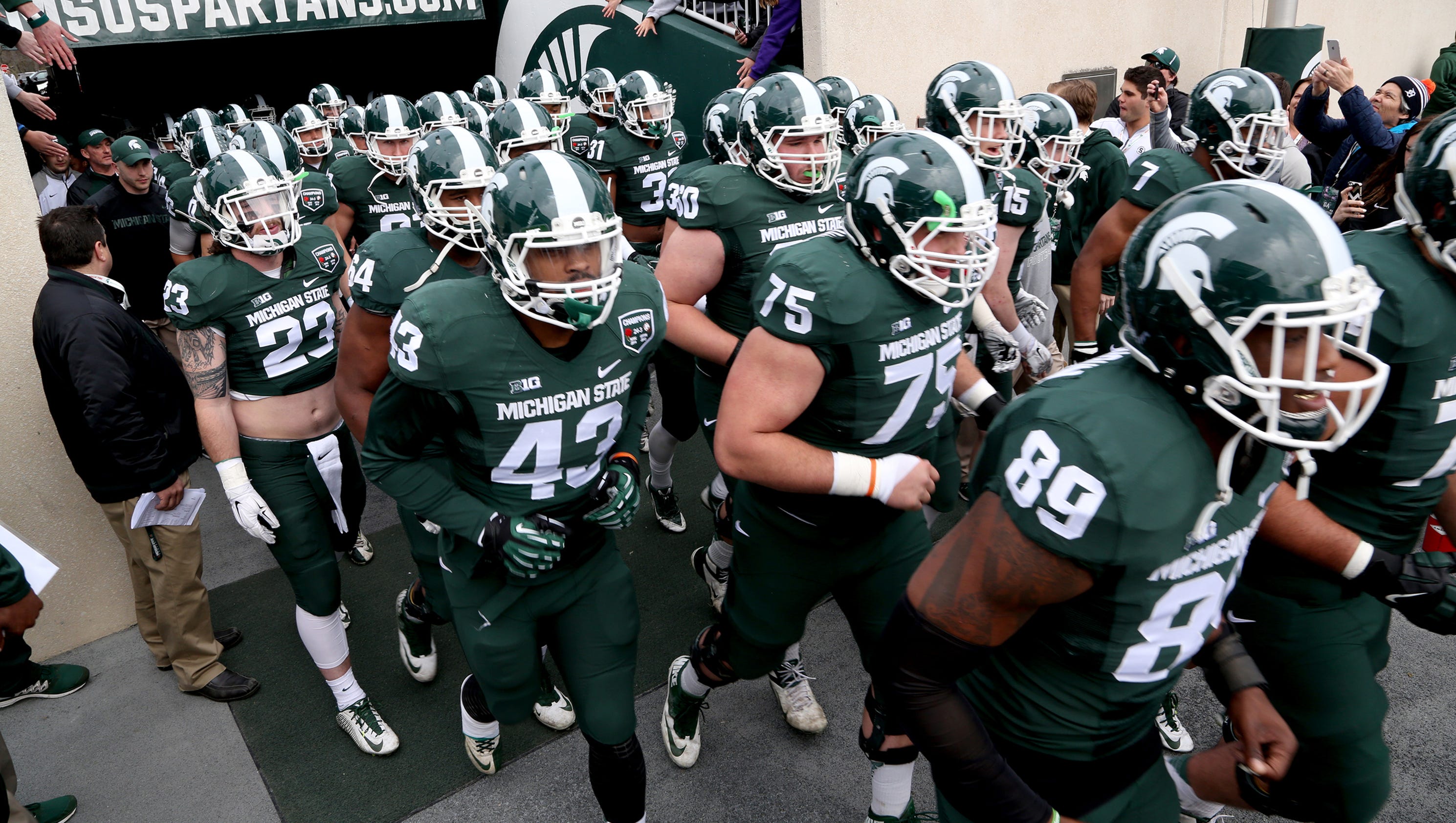 Michigan State 2015 football schedule