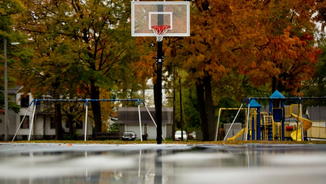 The City of Port Huron has resurfaced the basketball court at Gratiot Park and installed new hoops. A new court and hoops were also installed at  Knox Field.