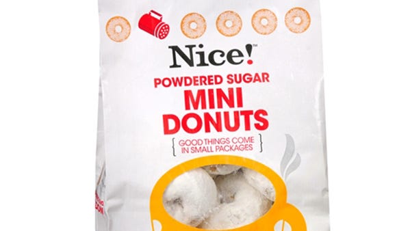 Nice! Powered Sugar Mini Donuts