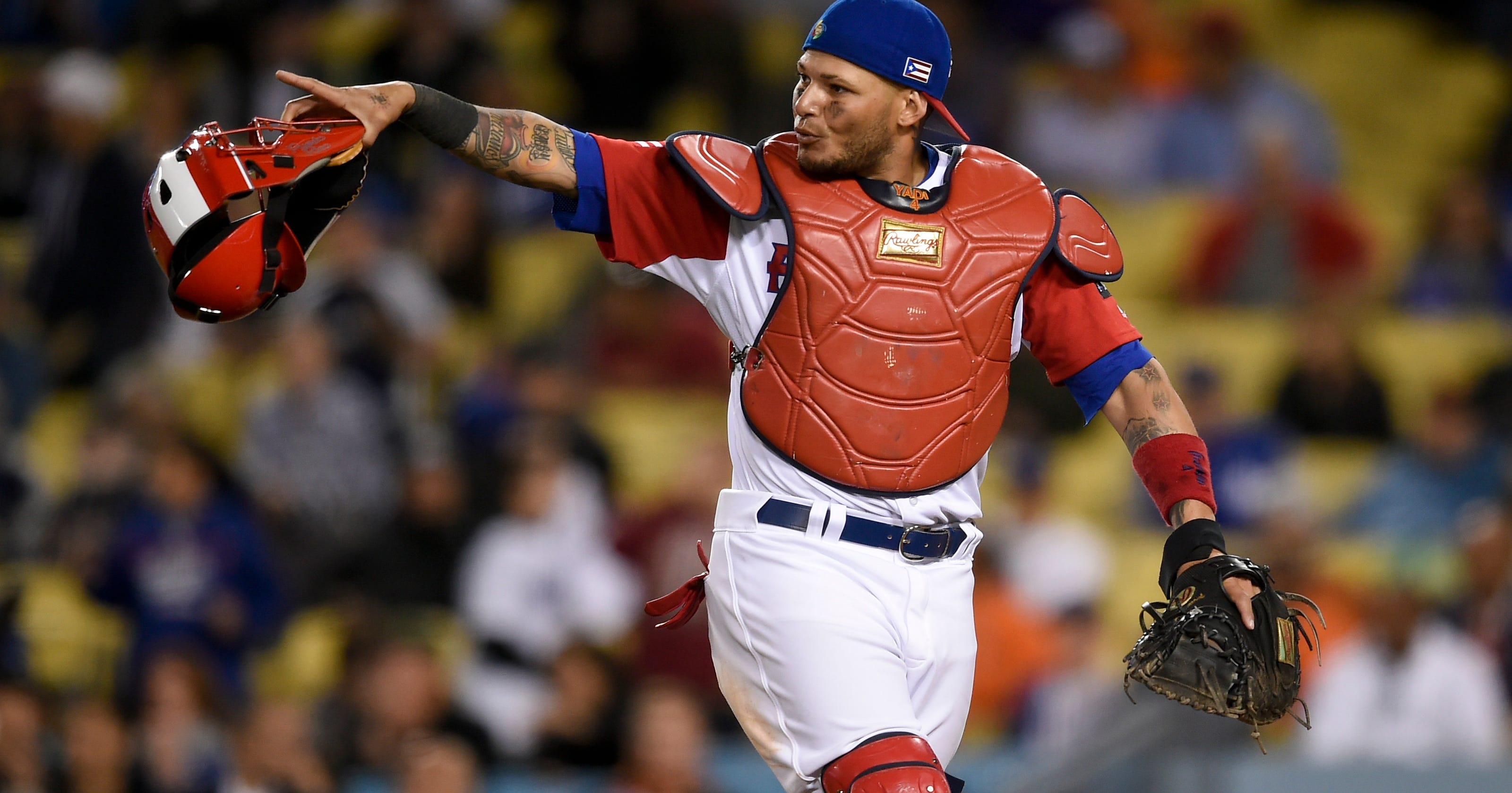 Yadier Molina, Puerto Rico's heart and soul in the World Baseball Classic