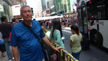 John Conrad, an Iowa native, visited Hong Kong during the protests.