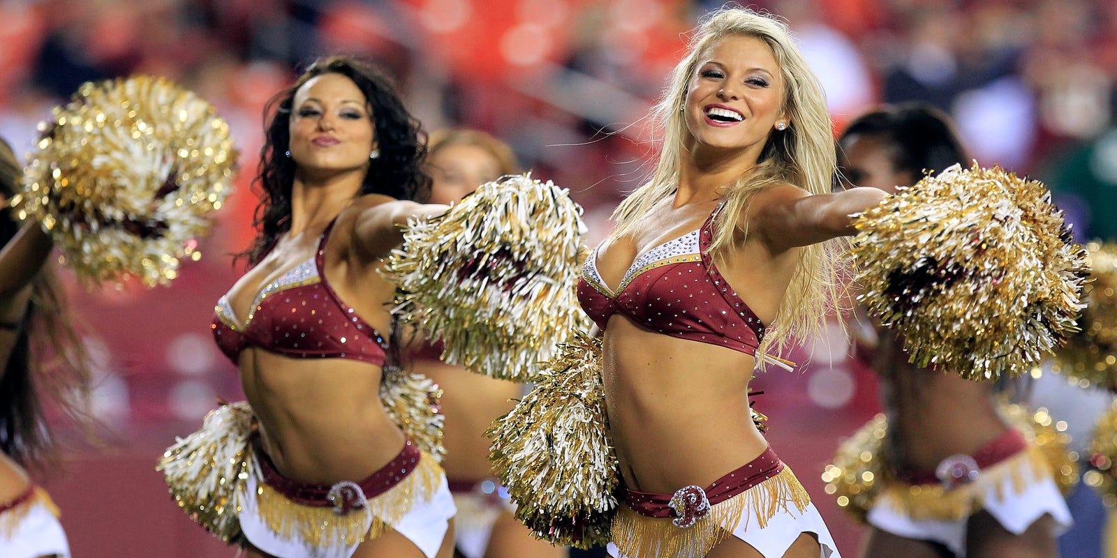 Redskins cheerleaders detail topless Costa Rica photo shoot