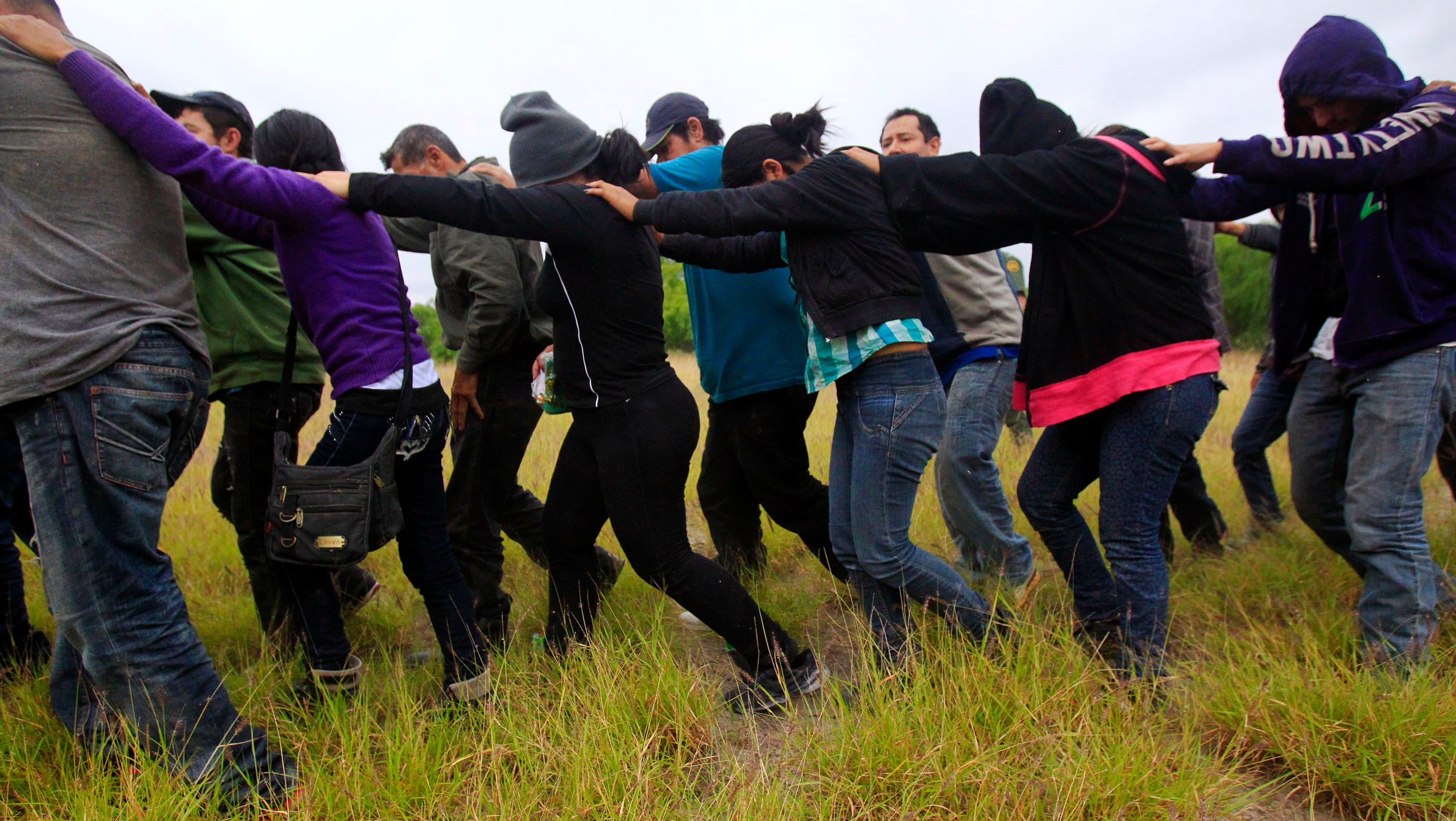 80 immigrants arrested in camouflaged camp in Texas