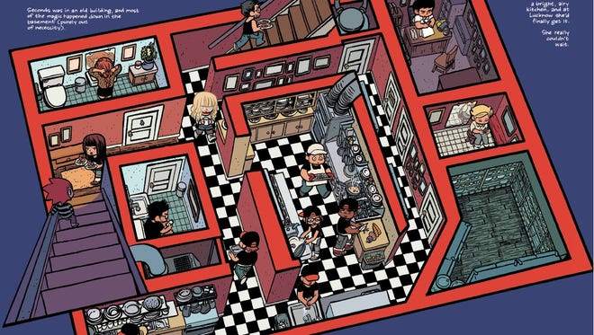 Cartoonist Bryan Lee O'Malley serves up savory 'Seconds'