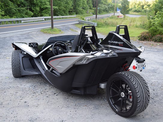 Polaris Slingshot: Not your average three-wheeled motorcycle