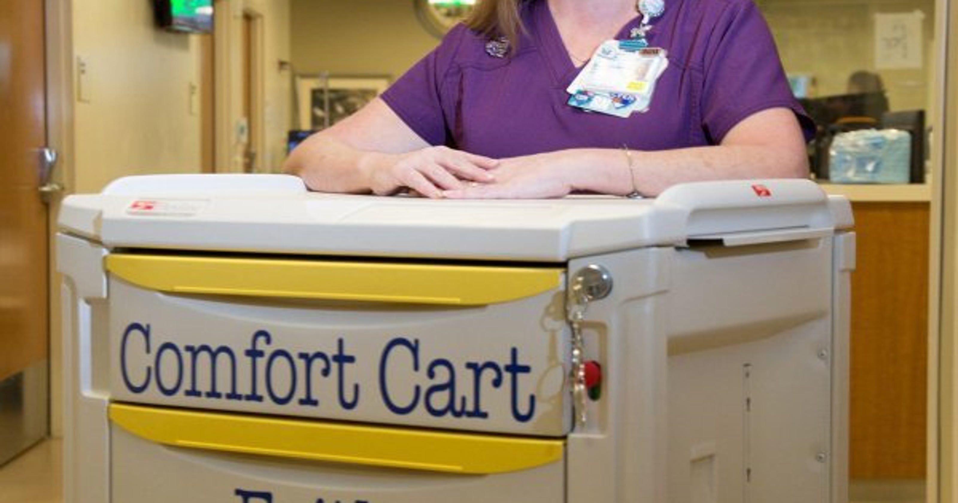 Comfort carts help patients and families during difficult time
