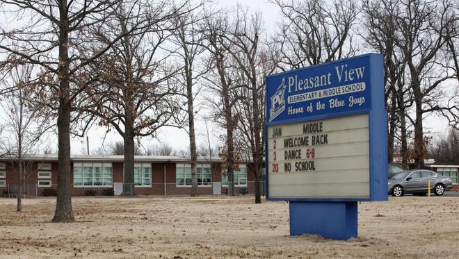 Pleasant View Elementary and Middle School. Photographed on Wednesday, February 19, 2014.