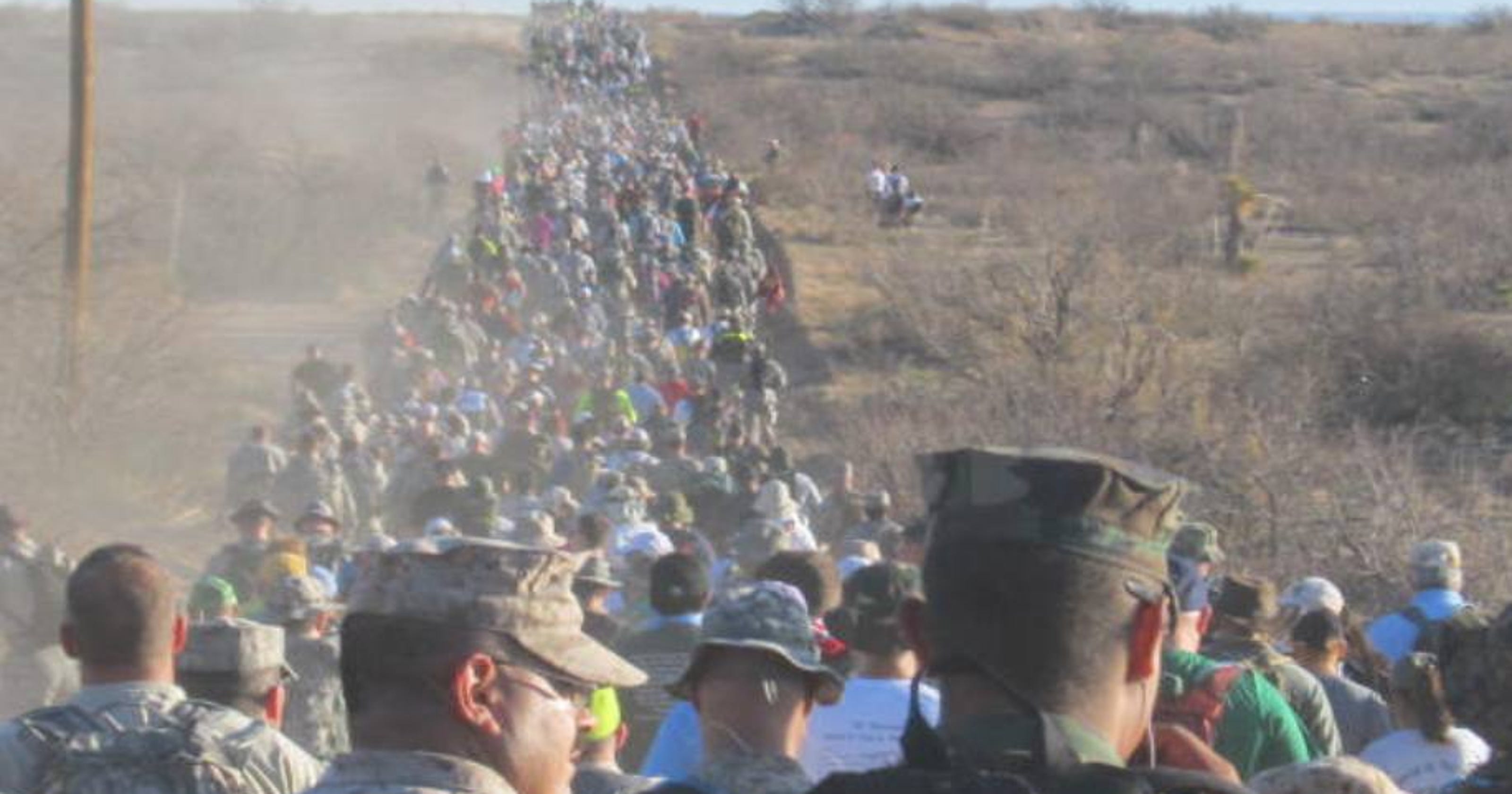 Bataan Death March: 12,000 to march at White Sands Sunday3200 x 1680