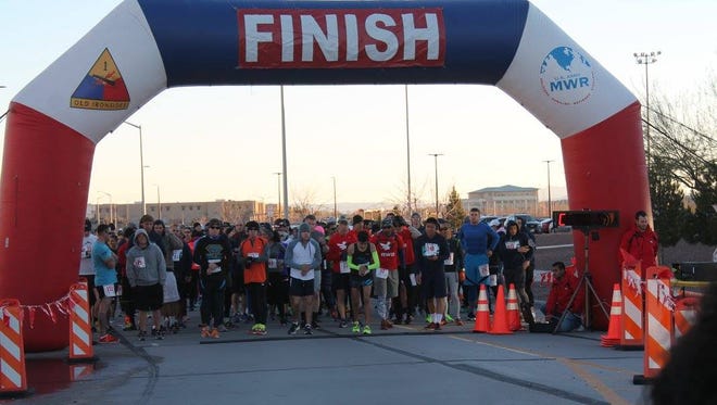 The annual Fort Bliss Half Marathon/5K is scheduled for Jan. 21 at the Soto Physical Fitness Center.
