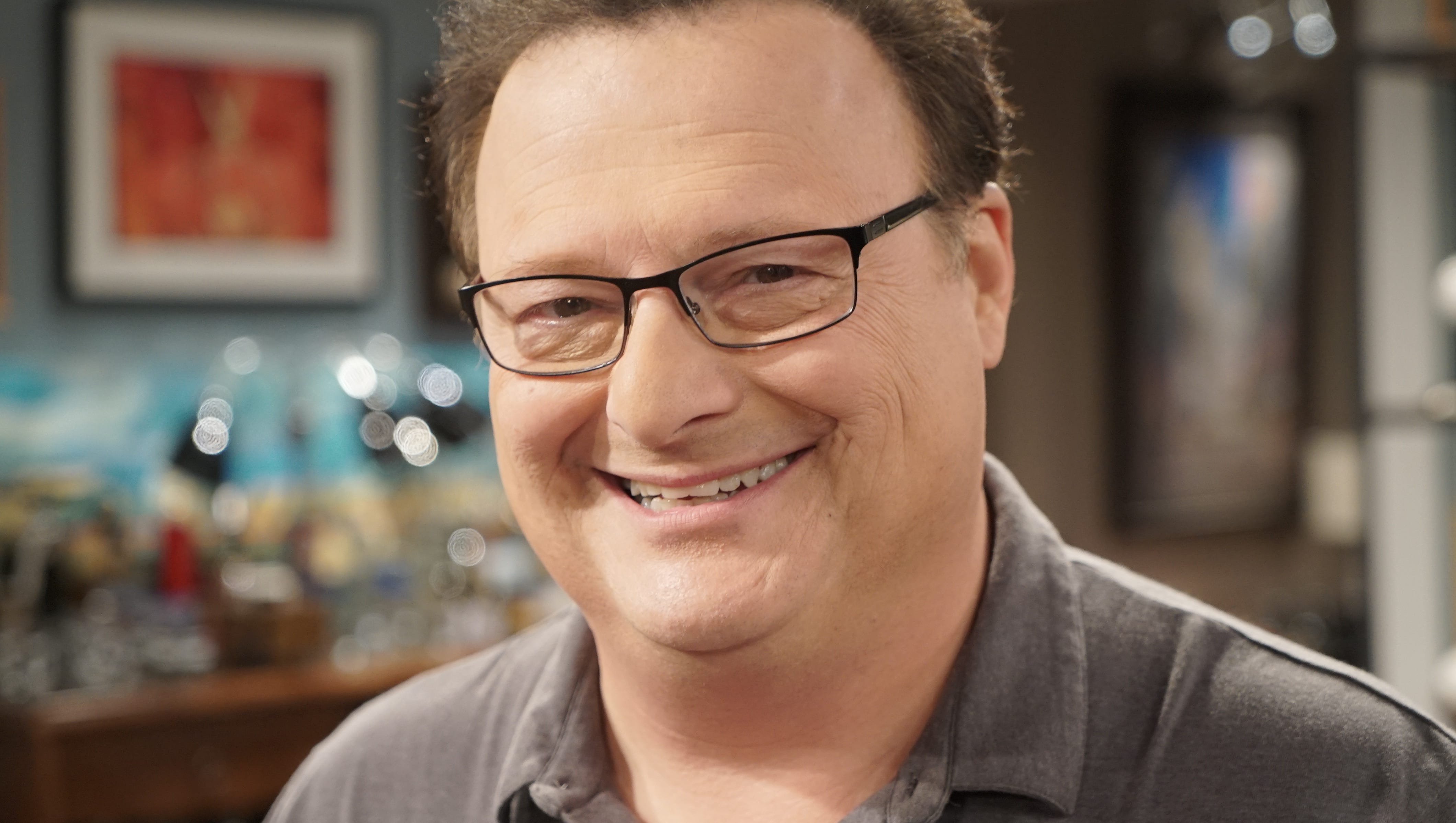 Actor Wayne Knight on the set of his TV Land series "The