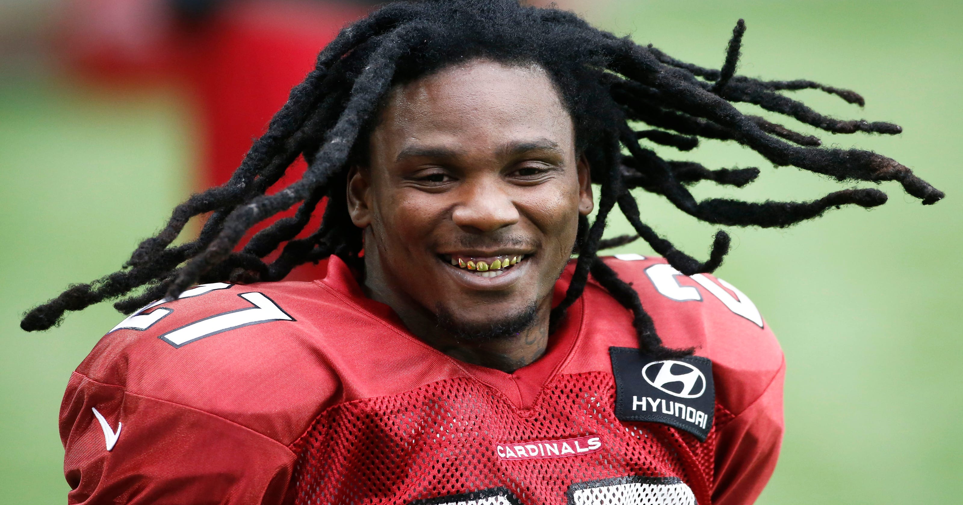 Chris Johnson reacts on Twitter to being released.