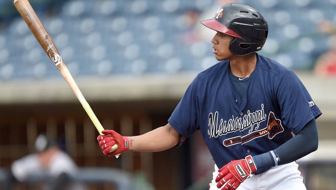 Mississippi Braves second baseman Johan Camargo drove in three runs in Saturday's 5-4 home win over the Jackson Generals.