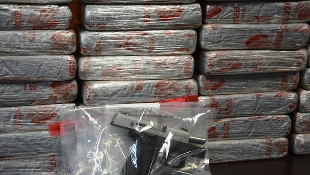 A photo of heroin seized by the Drug Enforcement Administration.