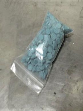 Ecstasy pills were seized Wednesday at the Bridge of the Americas in El Paso.