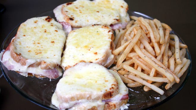 Croque Monsieur with Frittes.